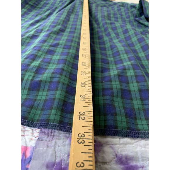 VTG Wrangler Mens 16.5x35 X-LongTails Western Pearl Snap Long-Sleeve Shirt Plaid - Picture 8 of 8